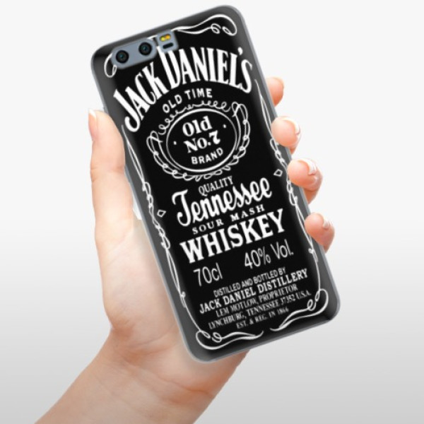 Odolné silikonové pouzdro iSaprio - Jack Daniels - Huawei Honor 9