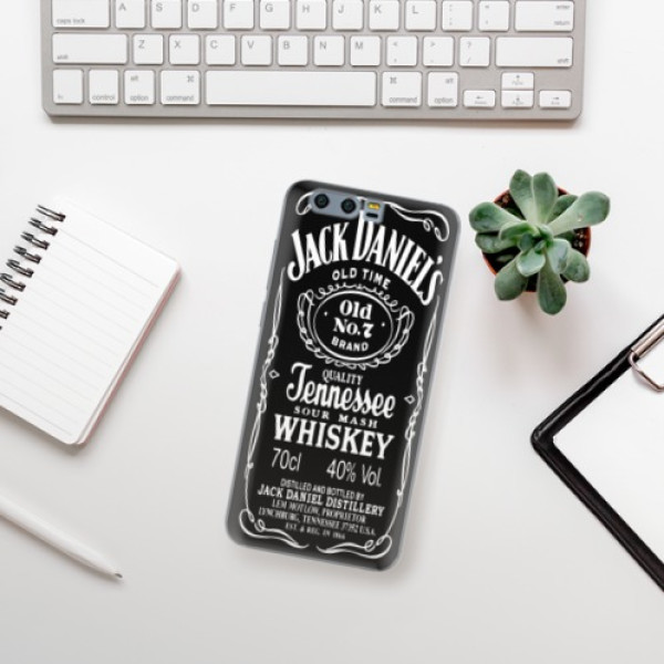 Odolné silikonové pouzdro iSaprio - Jack Daniels - Huawei Honor 9