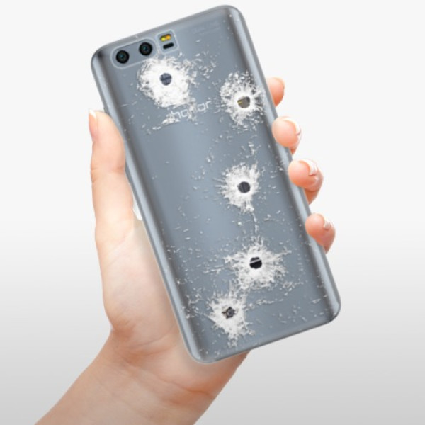 Odolné silikonové pouzdro iSaprio - Gunshots - Huawei Honor 9