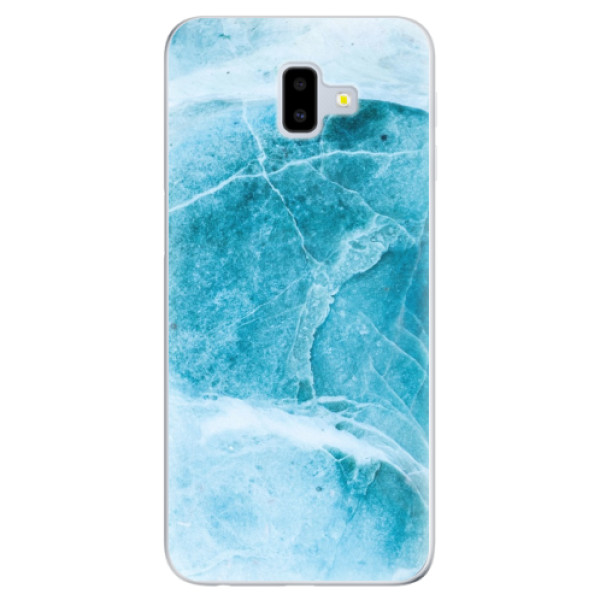 Odolné silikonové pouzdro iSaprio - Blue Marble na mobil Samsung Galaxy J6 Plus (Odolný silikonový kryt, obal, pouzdro iSaprio s motivem Blue Marble na mobilní telefon Samsung Galaxy J6 Plus)