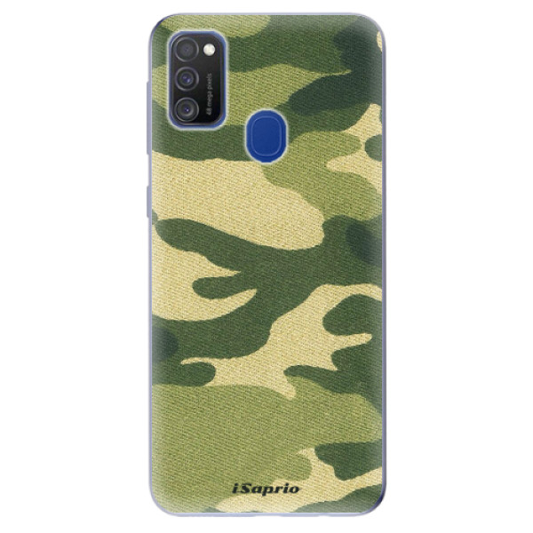 Odolné silikonové pouzdro iSaprio - Green Camuflage 01 - Samsung Galaxy M21