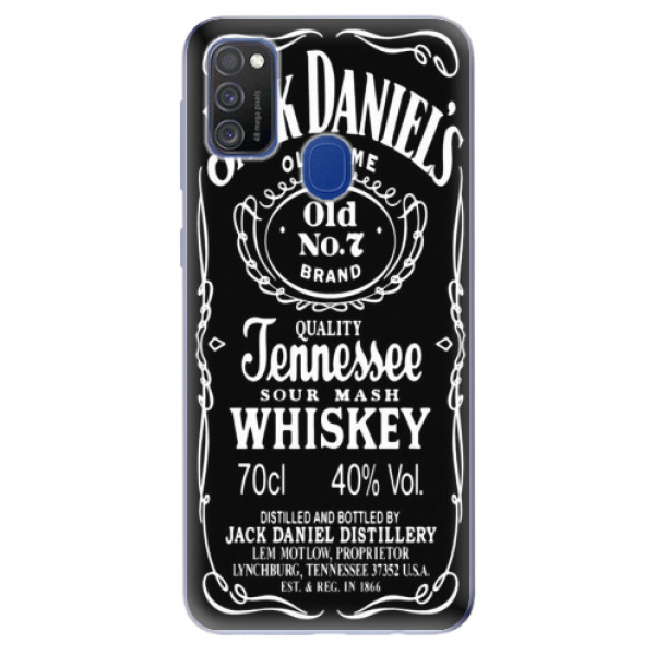 Odolné silikonové pouzdro iSaprio - Jack Daniels - Samsung Galaxy M21