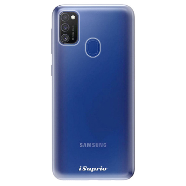Odolné silikonové pouzdro iSaprio - 4Pure - čiré bez potisku na mobil Samsung Galaxy M21 (Silikonový odolný kryt, obal, pouzdro iSaprio - 4Pure - čiré bez potisku na mobilní telefon Samsung Galaxy M21)