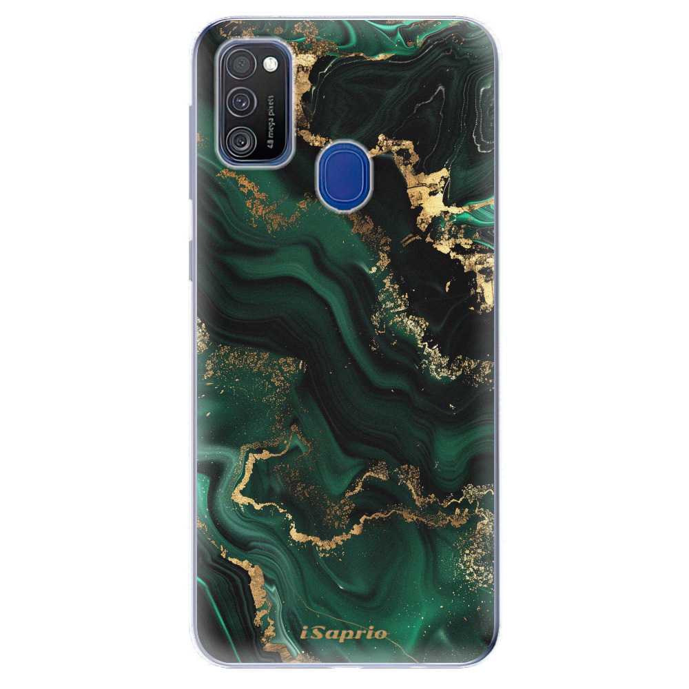 Odolné silikonové pouzdro iSaprio - Emerald - Samsung Galaxy M21