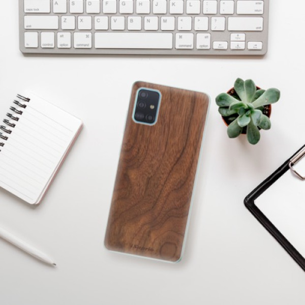 Odolné silikonové pouzdro iSaprio - Wood 10 - Samsung Galaxy A51