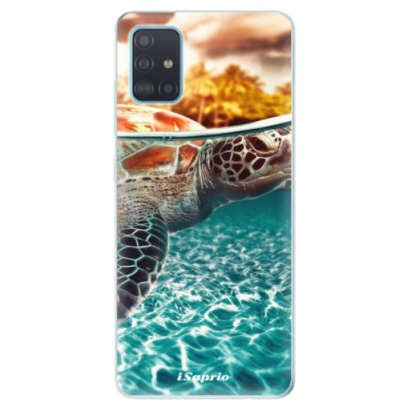 Odolné silikonové pouzdro iSaprio - Turtle 01 - Samsung Galaxy A51