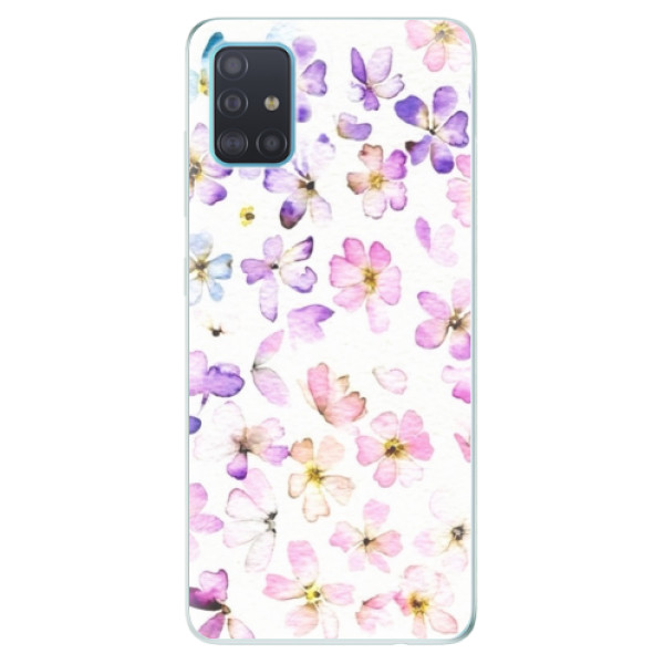Odolné silikonové pouzdro iSaprio - Wildflowers - Samsung Galaxy A51
