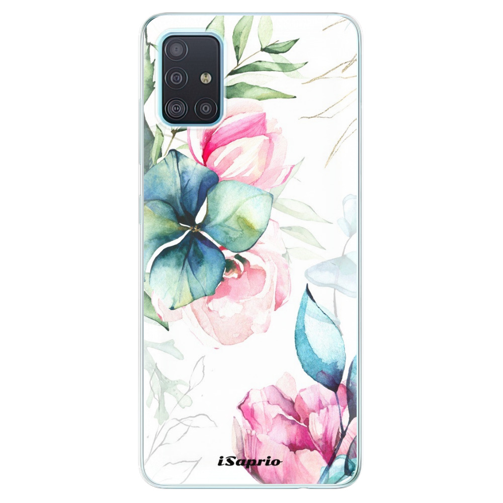 Odolné silikonové pouzdro iSaprio - Flower Art 01 - Samsung Galaxy A51
