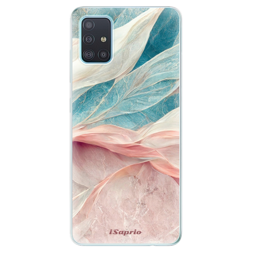 Odolné silikonové pouzdro iSaprio - Pink and Blue - Samsung Galaxy A51