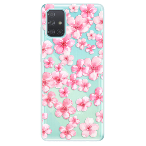 Odolné silikonové pouzdro iSaprio - Flower Pattern 05 - Samsung Galaxy A71