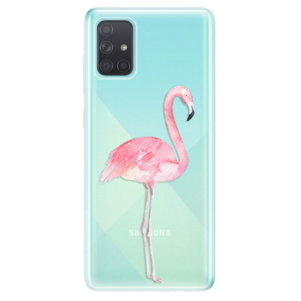 Odolné silikonové pouzdro iSaprio - Flamingo 01 - Samsung Galaxy A71