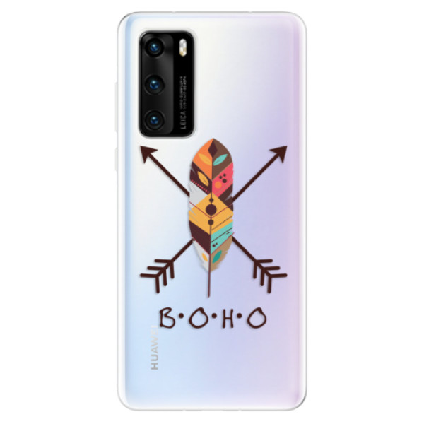 Odolné silikonové pouzdro iSaprio - BOHO - Huawei P40