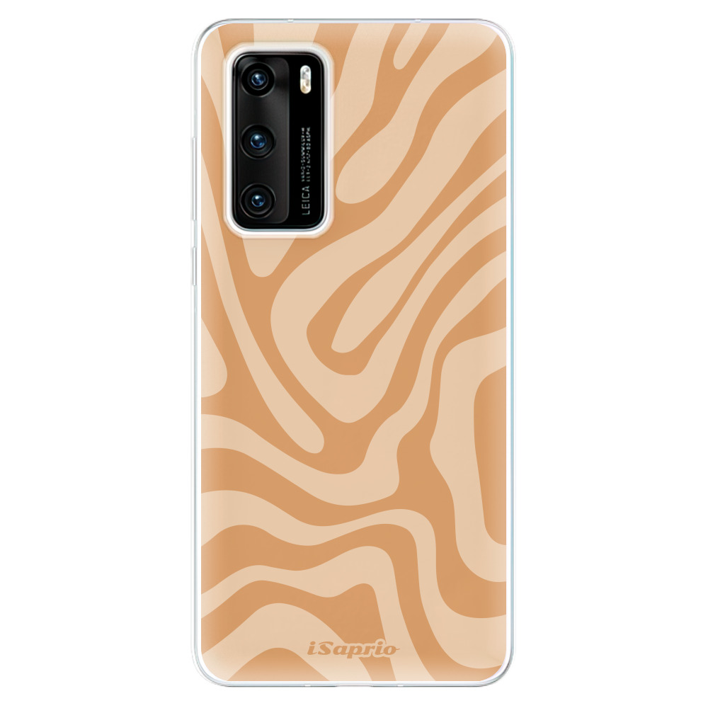 Odolné silikonové pouzdro iSaprio - Zebra Orange - Huawei P40