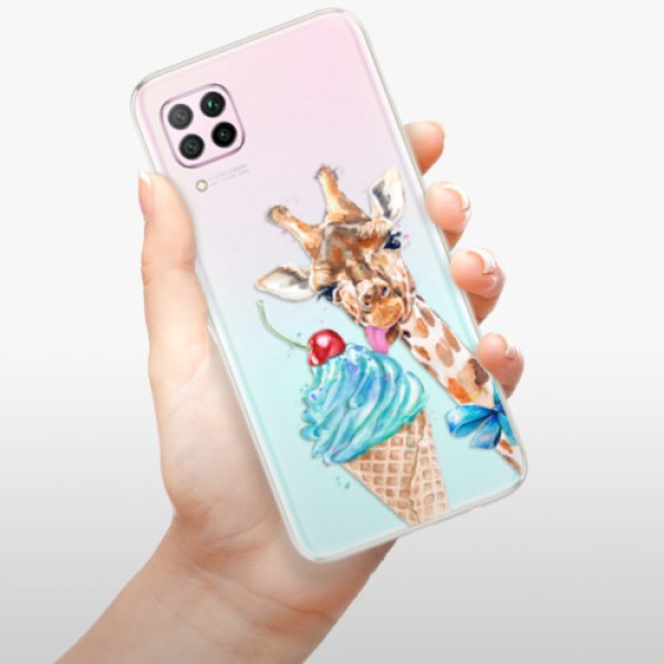 Odolné silikonové pouzdro iSaprio - Love Ice-Cream - Huawei P40 Lite