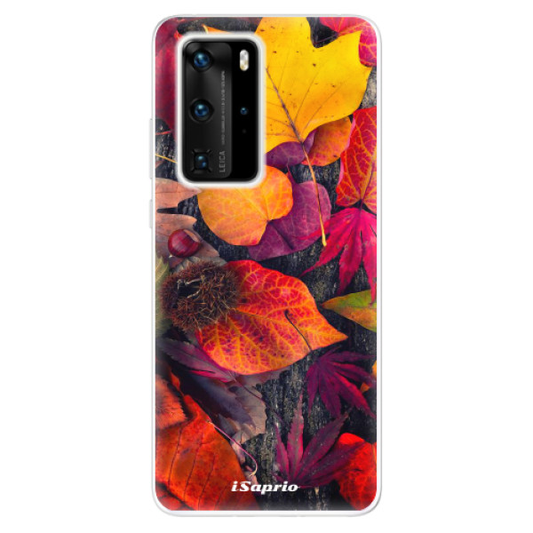 Odolné silikonové pouzdro iSaprio - Autumn Leaves 03 - Huawei P40 Pro