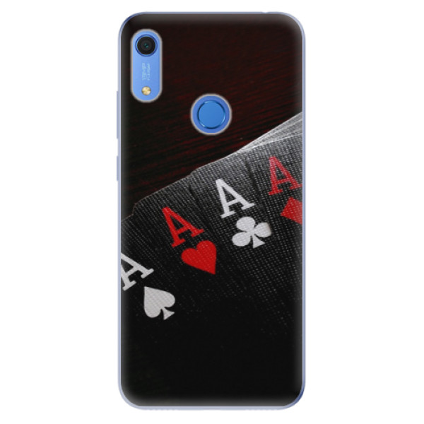 Odolné silikonové pouzdro iSaprio - Poker - na mobil Huawei Y6s (Odolný silikonový kryt, obal pouzdro iSaprio - Poker - na mobilní telefon Huawei Y6s)