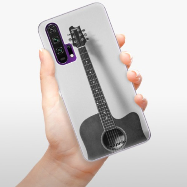 Odolné silikonové pouzdro iSaprio - Guitar 01 - Honor 20 Pro