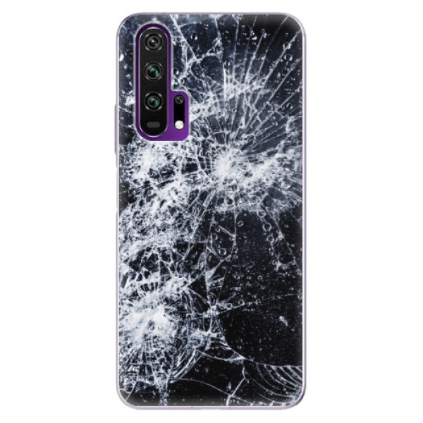 Odolné silikonové pouzdro iSaprio - Cracked - Honor 20 Pro