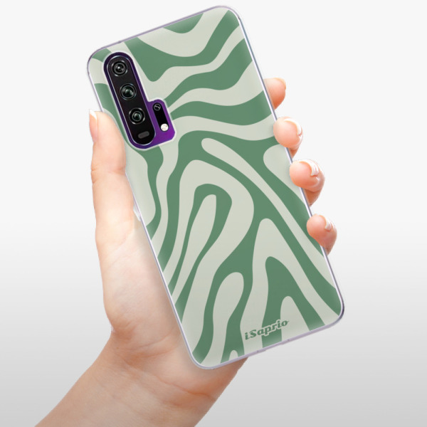 Odolné silikonové pouzdro iSaprio - Zebra Green - Honor 20 Pro