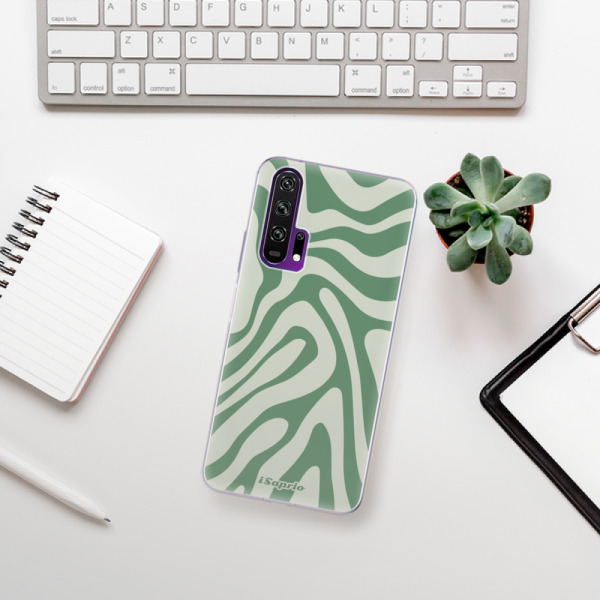 Odolné silikonové pouzdro iSaprio - Zebra Green - Honor 20 Pro