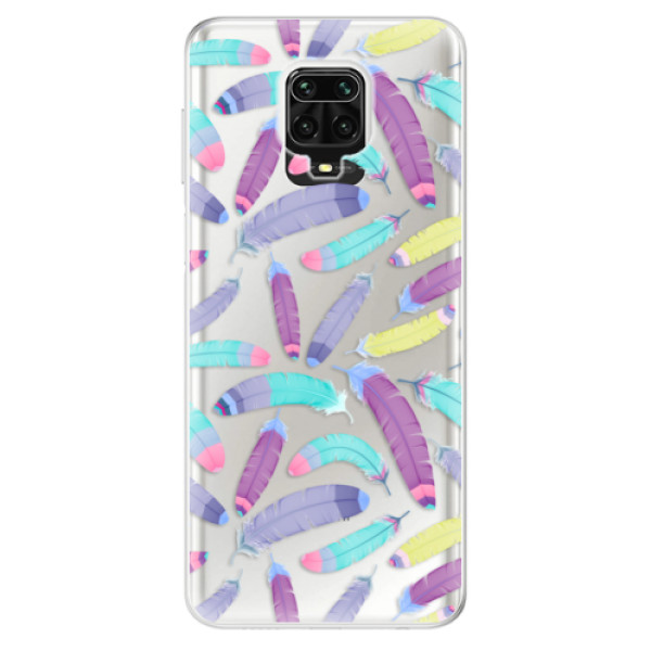 Odolné silikonové pouzdro iSaprio - Feather Pattern 01 - Xiaomi Redmi Note 9 Pro / Note 9S