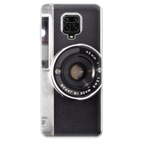 Silikonové pouzdro iSaprio - Vintage Camera 01 na mobil Xiaomi Redmi Note 9 Pro / Xiaomi Redmi Note 9S (Silikonové odolné pouzdro, kryt, obal iSaprio s motivem Vintage Camera 01 na mobil Xiaomi Redmi Note 9 Pro / Xiaomi Redmi Note 9S)