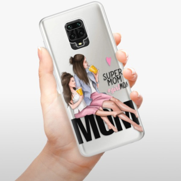 Odolné silikonové pouzdro iSaprio - Milk Shake - Brunette - Xiaomi Redmi Note 9 Pro / Note 9S