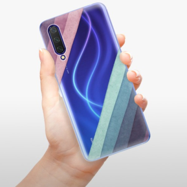 Odolné silikonové pouzdro iSaprio - Glitter Stripes 01 - Xiaomi Mi 9 Lite