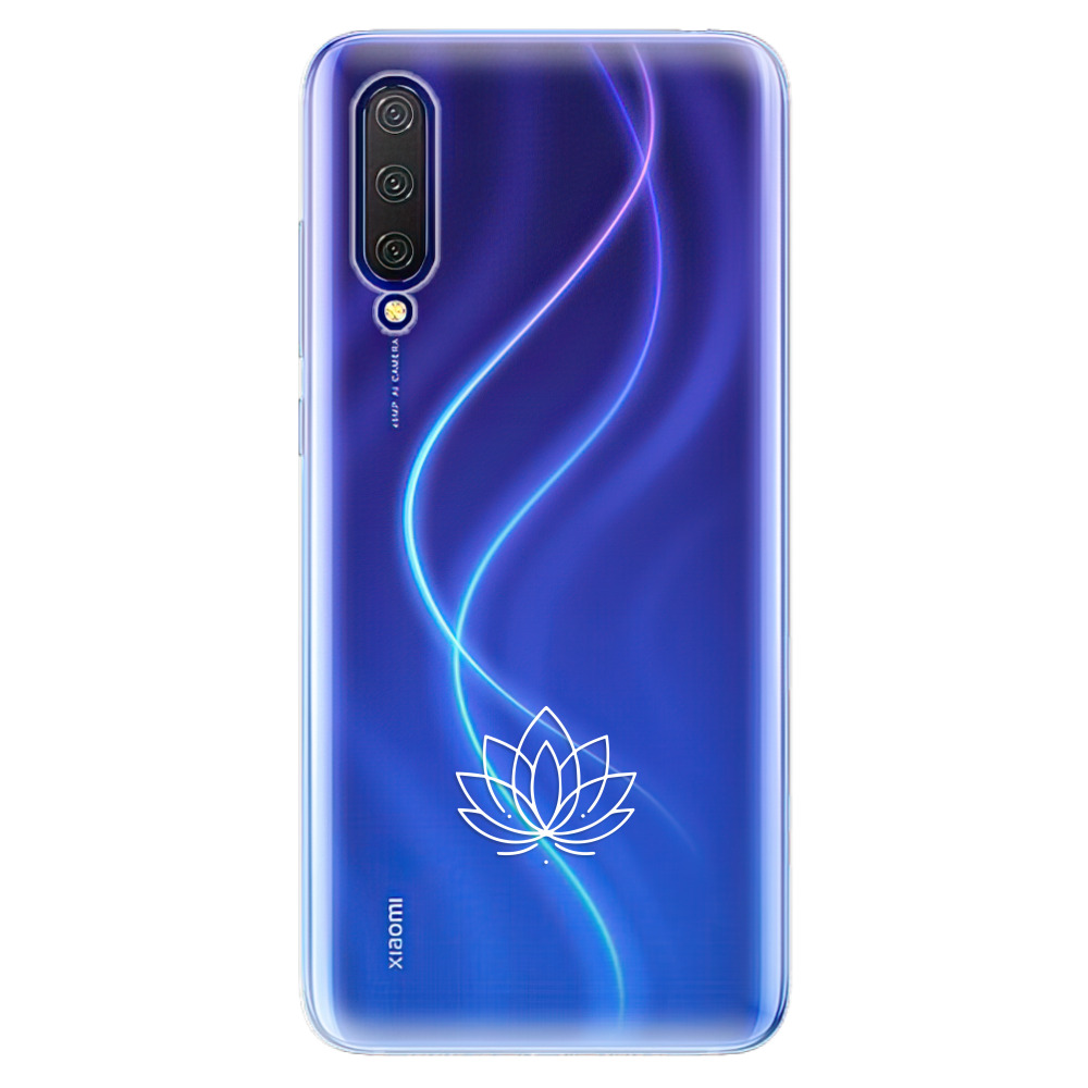 Odolné silikonové pouzdro iSaprio - čiré - Lotos - Xiaomi Mi 9 Lite