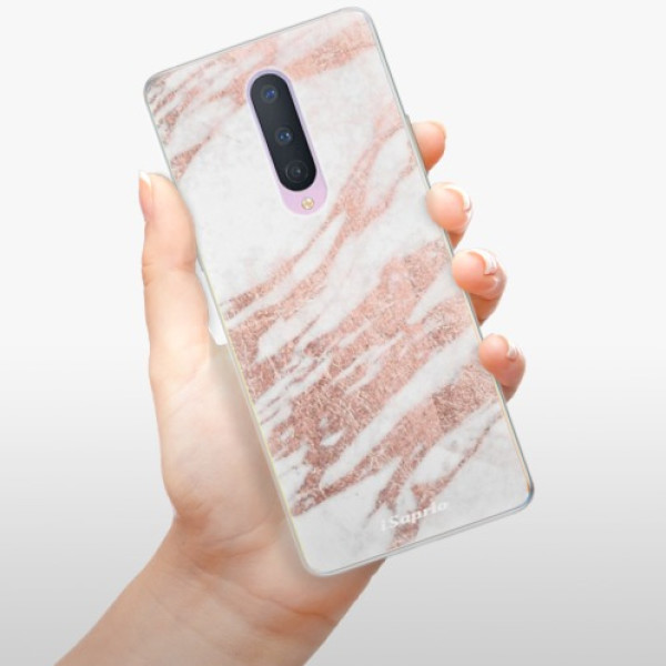 Odolné silikonové pouzdro iSaprio - RoseGold 10 - OnePlus 8