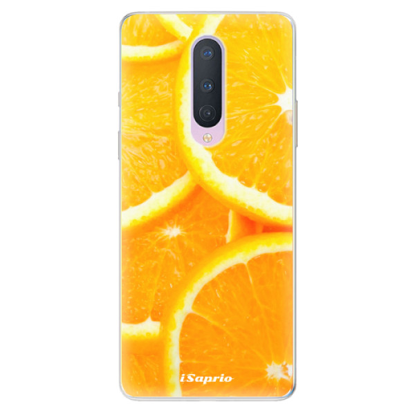 Odolné silikonové pouzdro iSaprio - Orange 10 - OnePlus 8