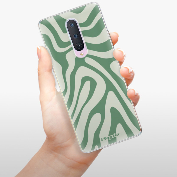 Odolné silikonové pouzdro iSaprio - Zebra Green - OnePlus 8