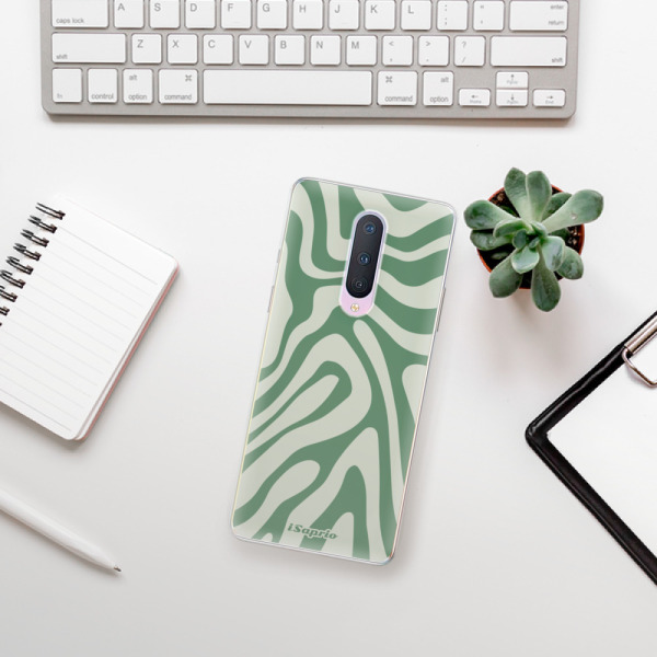 Odolné silikonové pouzdro iSaprio - Zebra Green - OnePlus 8