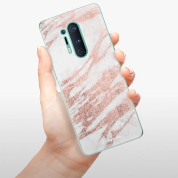 Odolné silikonové pouzdro iSaprio - RoseGold 10 - OnePlus 8 Pro