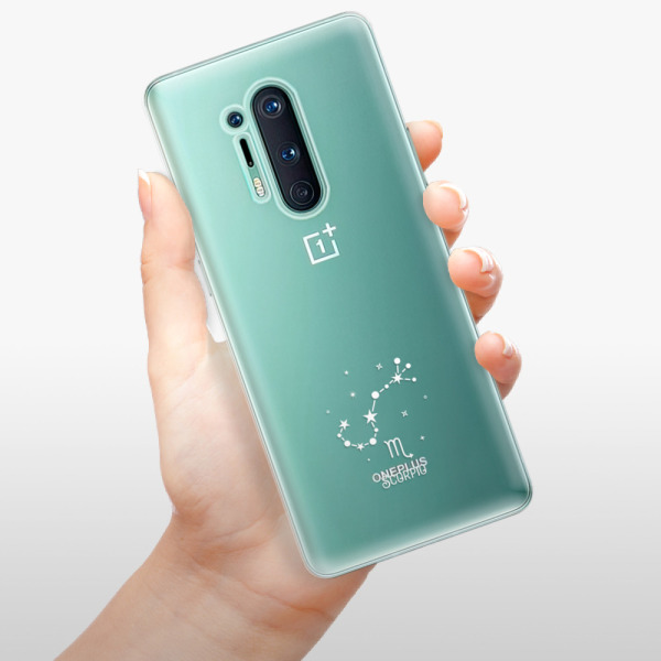 Odolné silikonové pouzdro iSaprio - čiré - Štír - OnePlus 8 Pro