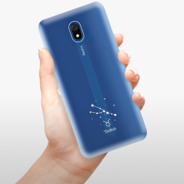 Odolné silikonové pouzdro iSaprio - čiré - Býk - Xiaomi Redmi 8A