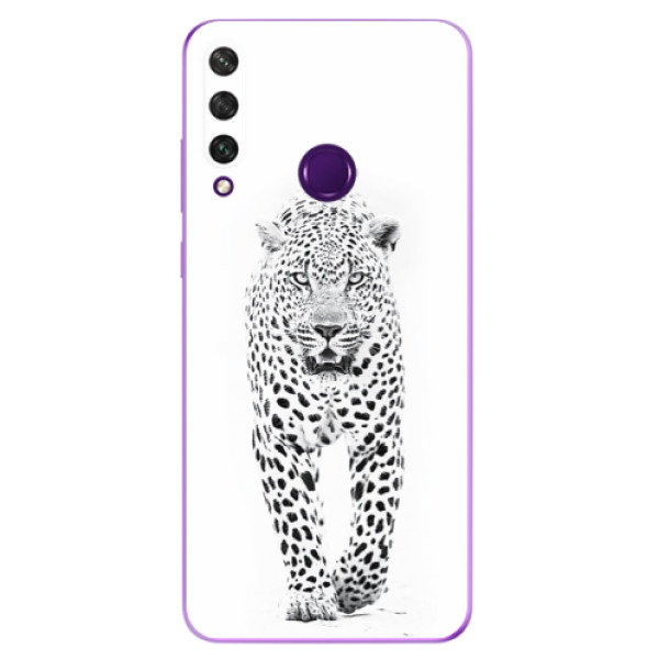 Odolné silikonové pouzdro iSaprio - White Jaguar - Huawei Y6p