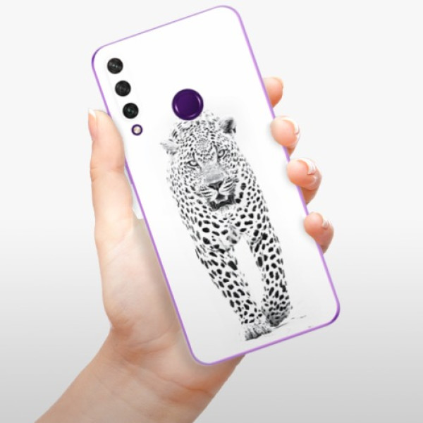 Odolné silikonové pouzdro iSaprio - White Jaguar - Huawei Y6p