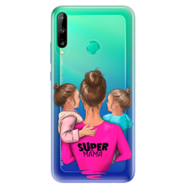 Odolné silikonové pouzdro iSaprio - Super Mama - Two Girls - Huawei P40 Lite E