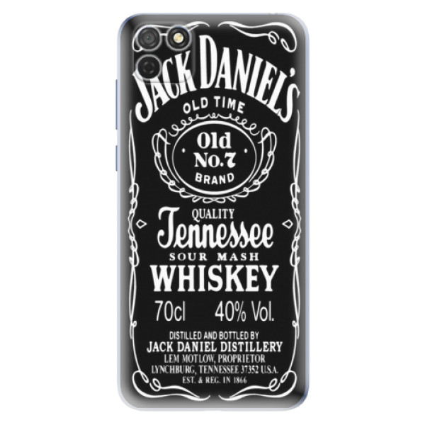 Odolné silikonové pouzdro iSaprio - Jack Daniels - Honor 9S