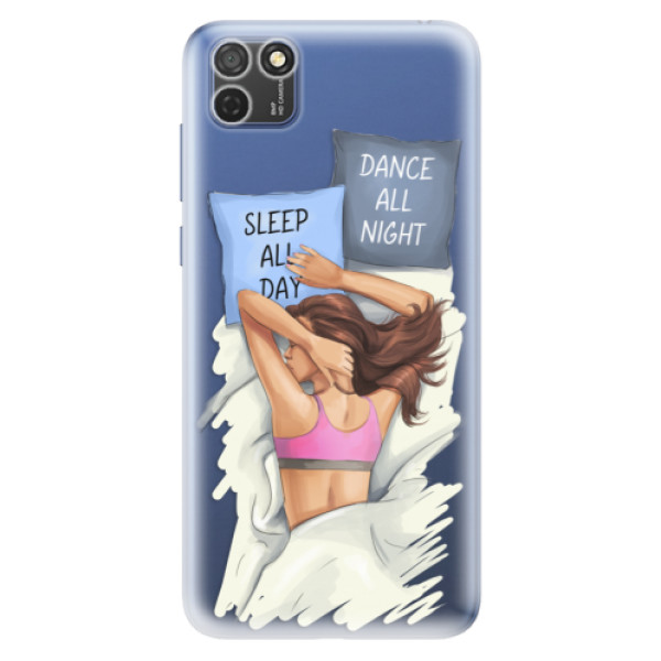 Odolné silikonové pouzdro iSaprio - Dance and Sleep - Honor 9S