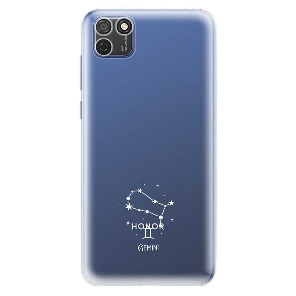 Odolné silikonové pouzdro iSaprio - čiré - Blíženci - Honor 9S