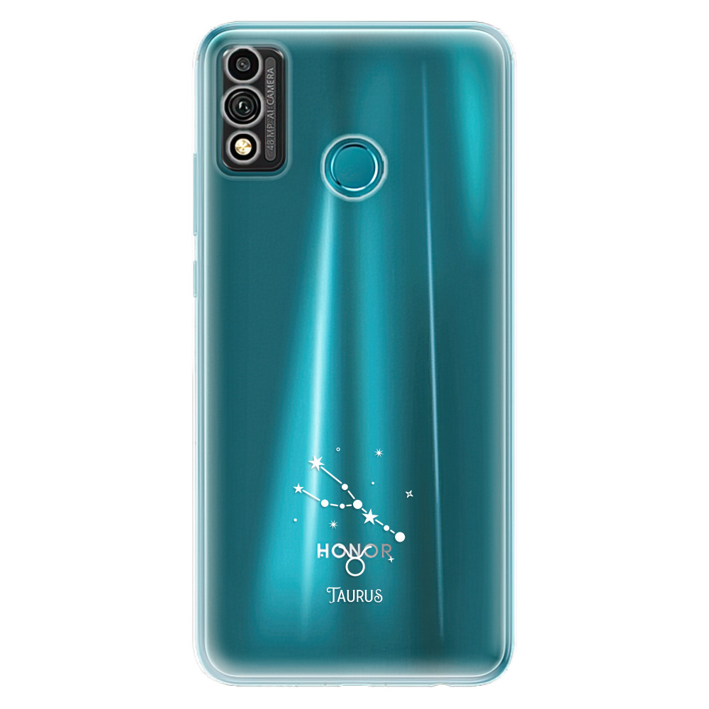 Odolné silikonové pouzdro iSaprio - čiré - Býk - Honor 9X Lite