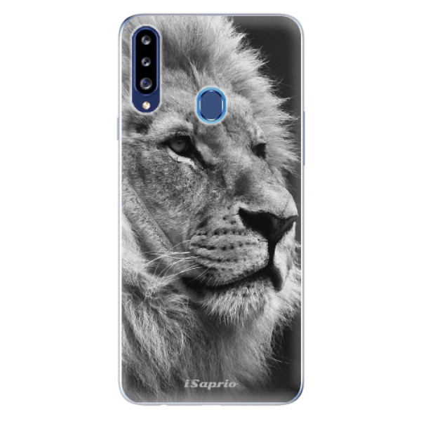 Odolné silikonové pouzdro iSaprio - Lion 10 - Samsung Galaxy A20s