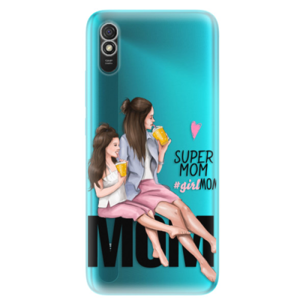 Odolné silikonové pouzdro iSaprio - Milk Shake - Brunette - Xiaomi Redmi 9A