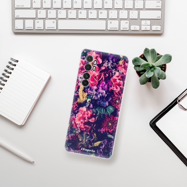 Odolné silikonové pouzdro iSaprio - Flowers 10 - Xiaomi Mi Note 10 Lite