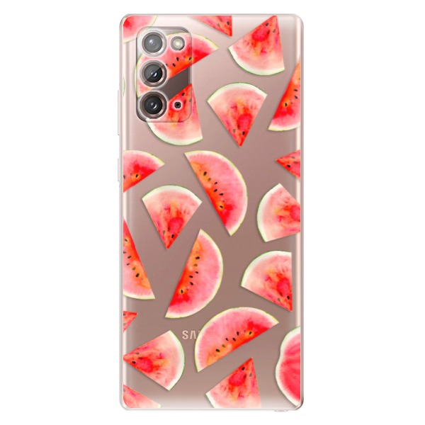 Odolné silikonové pouzdro iSaprio - Melon Pattern 02 - Samsung Galaxy Note 20