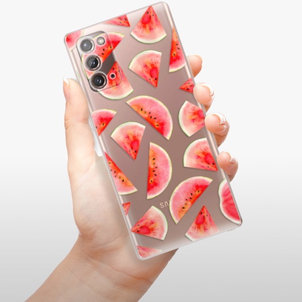 Odolné silikonové pouzdro iSaprio - Melon Pattern 02 - Samsung Galaxy Note 20