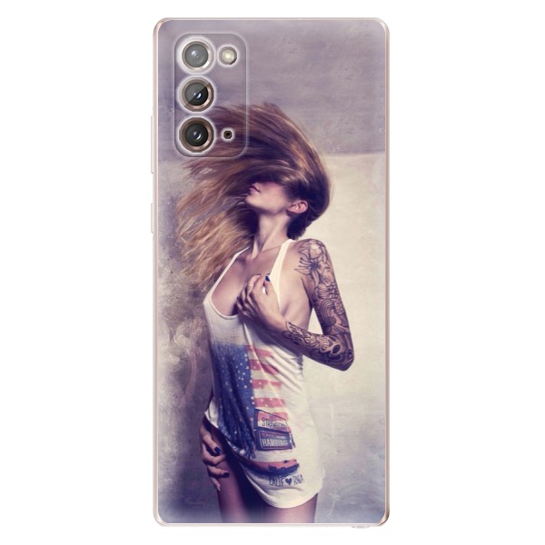 Odolné silikonové pouzdro iSaprio - Girl 01 - Samsung Galaxy Note 20
