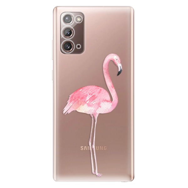 Odolné silikonové pouzdro iSaprio - Flamingo 01 - Samsung Galaxy Note 20